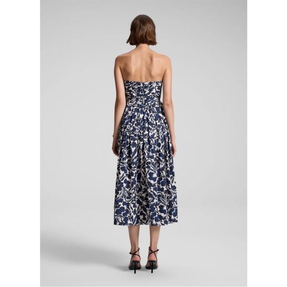A.L.C Tate Strapless Midi Dress US 2 - Picture 3 of 7